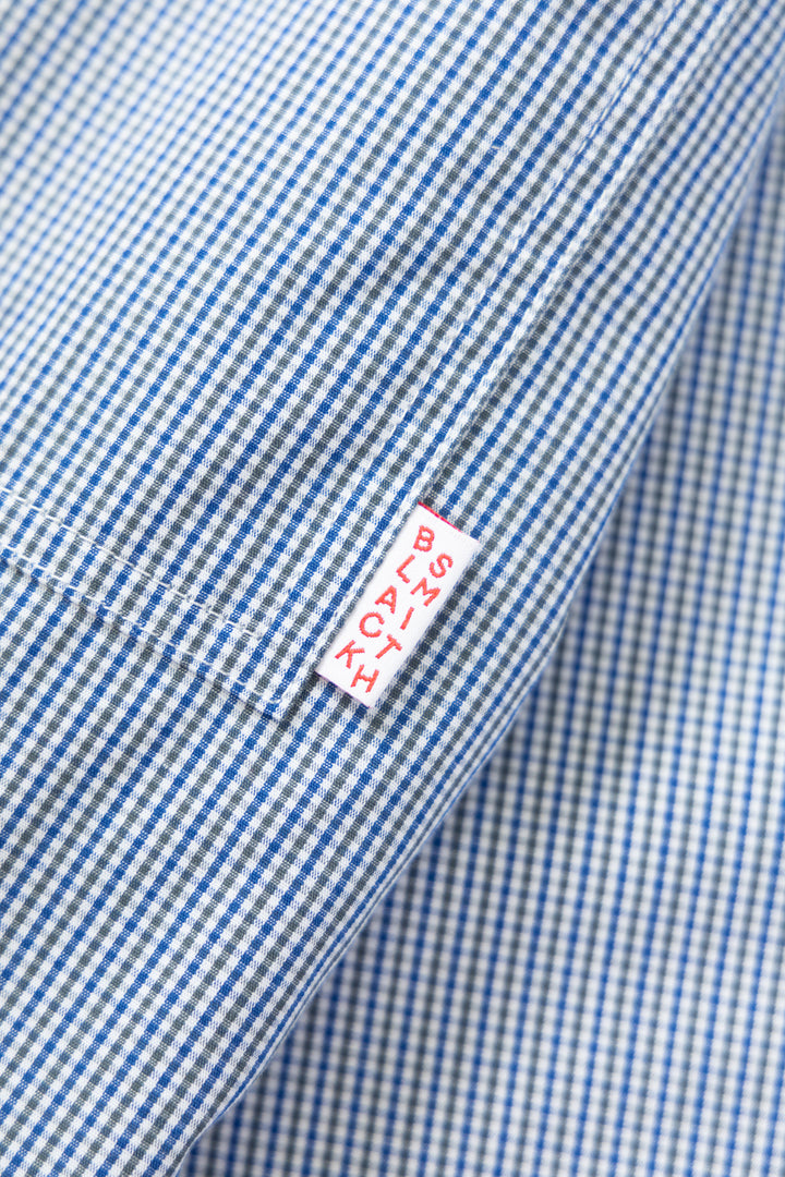 Blacksmith - 'Boxford' Utility Shirt - Blue Check