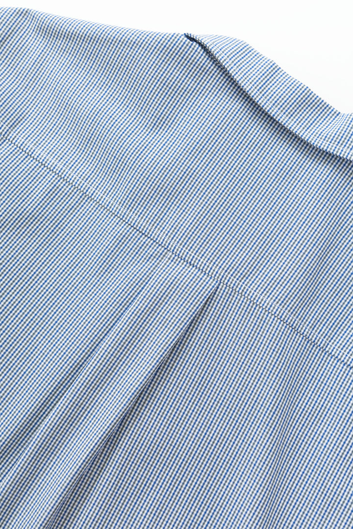 Blacksmith - 'Boxford' Utility Shirt - Blue Check