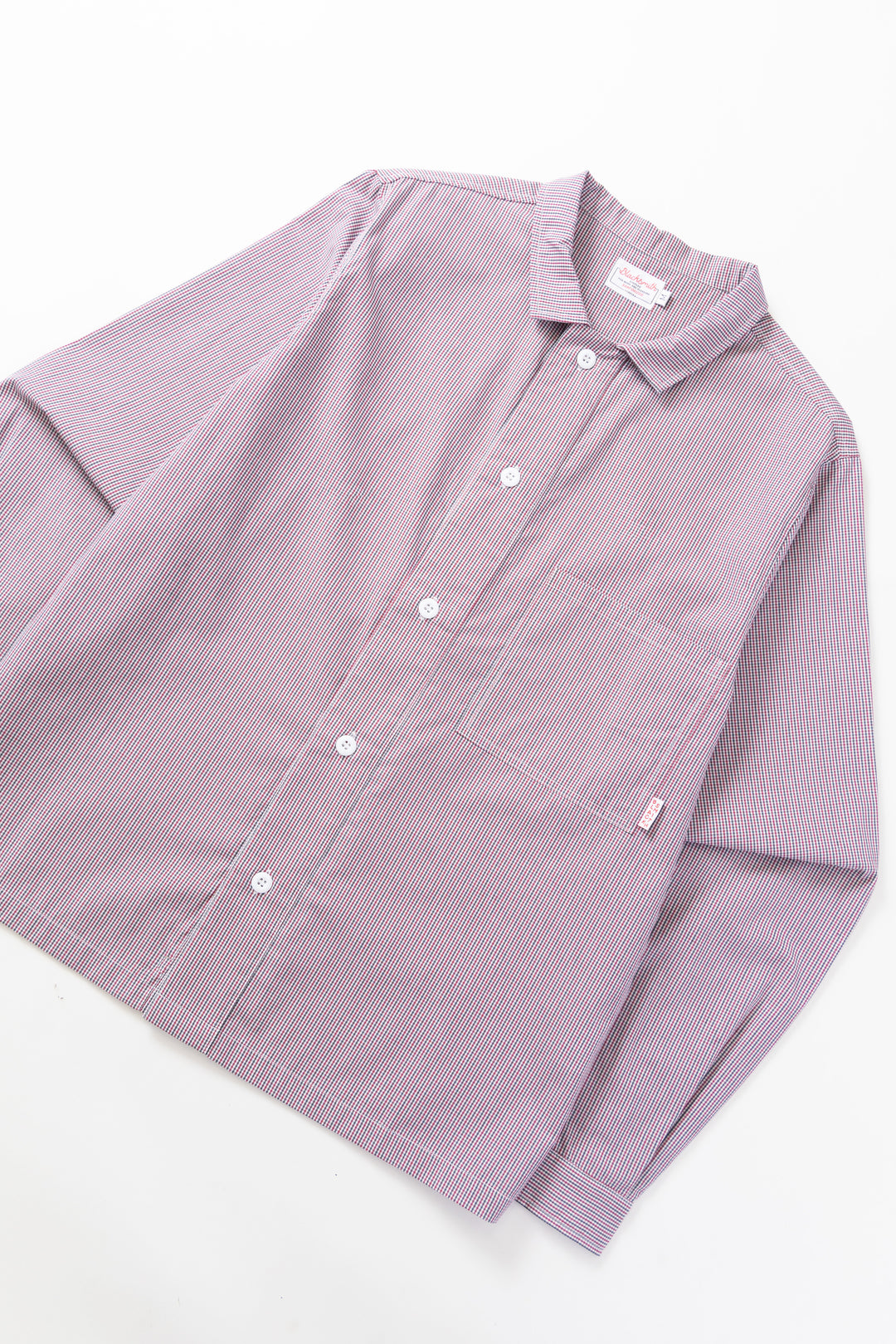 Blacksmith - 'Boxford' Utility Shirt - Red Check