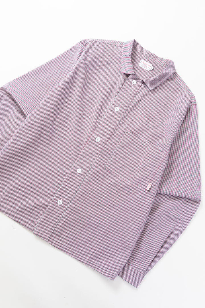 Blacksmith - 'Boxford' Utility Shirt - Red Check