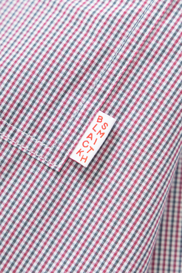 Blacksmith - 'Boxford' Utility Shirt - Red Check