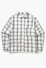 Blacksmith - 'Boxford' Utility Shirt - Teal Check