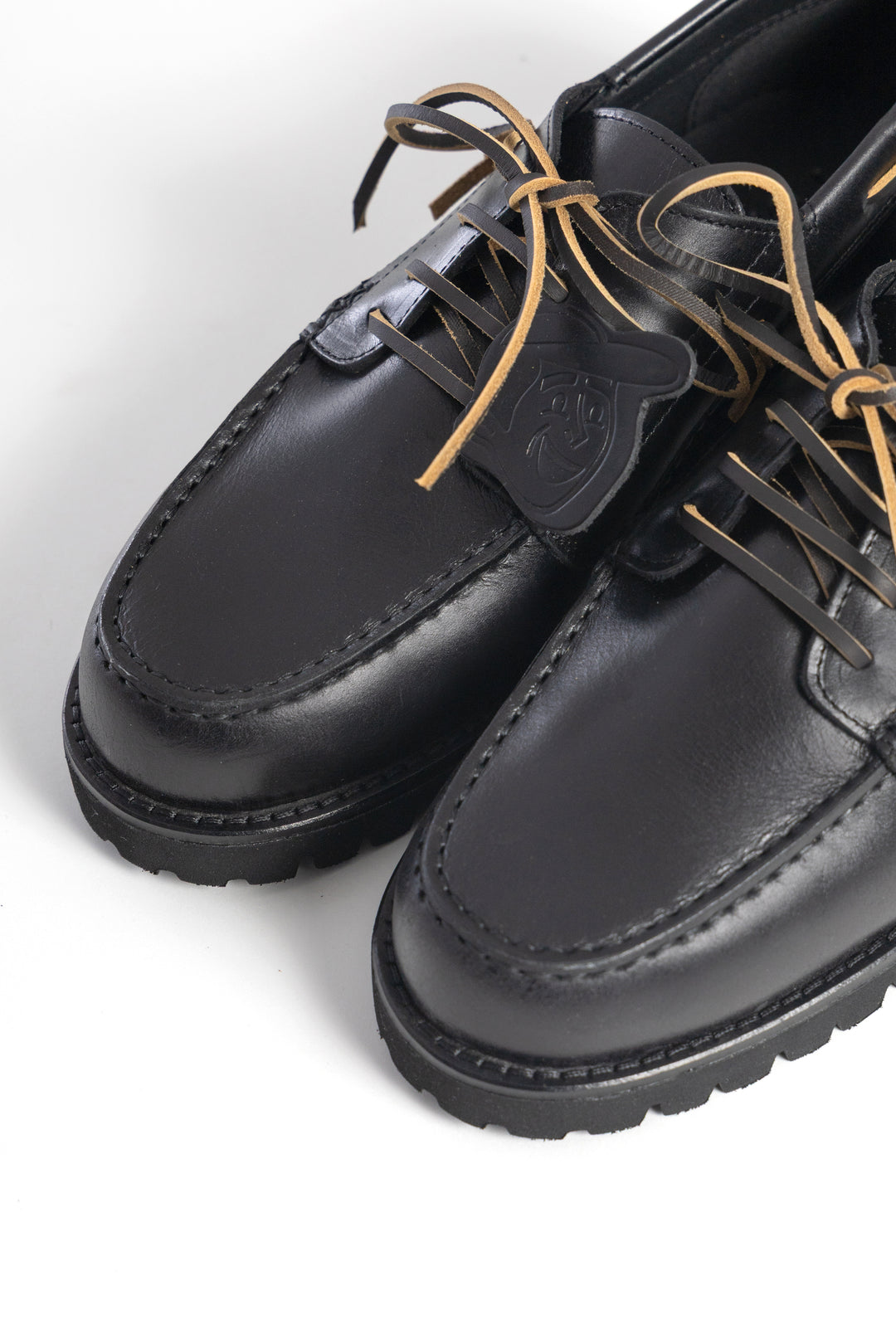 Pompeii - Bristol Boat Shoe - Black