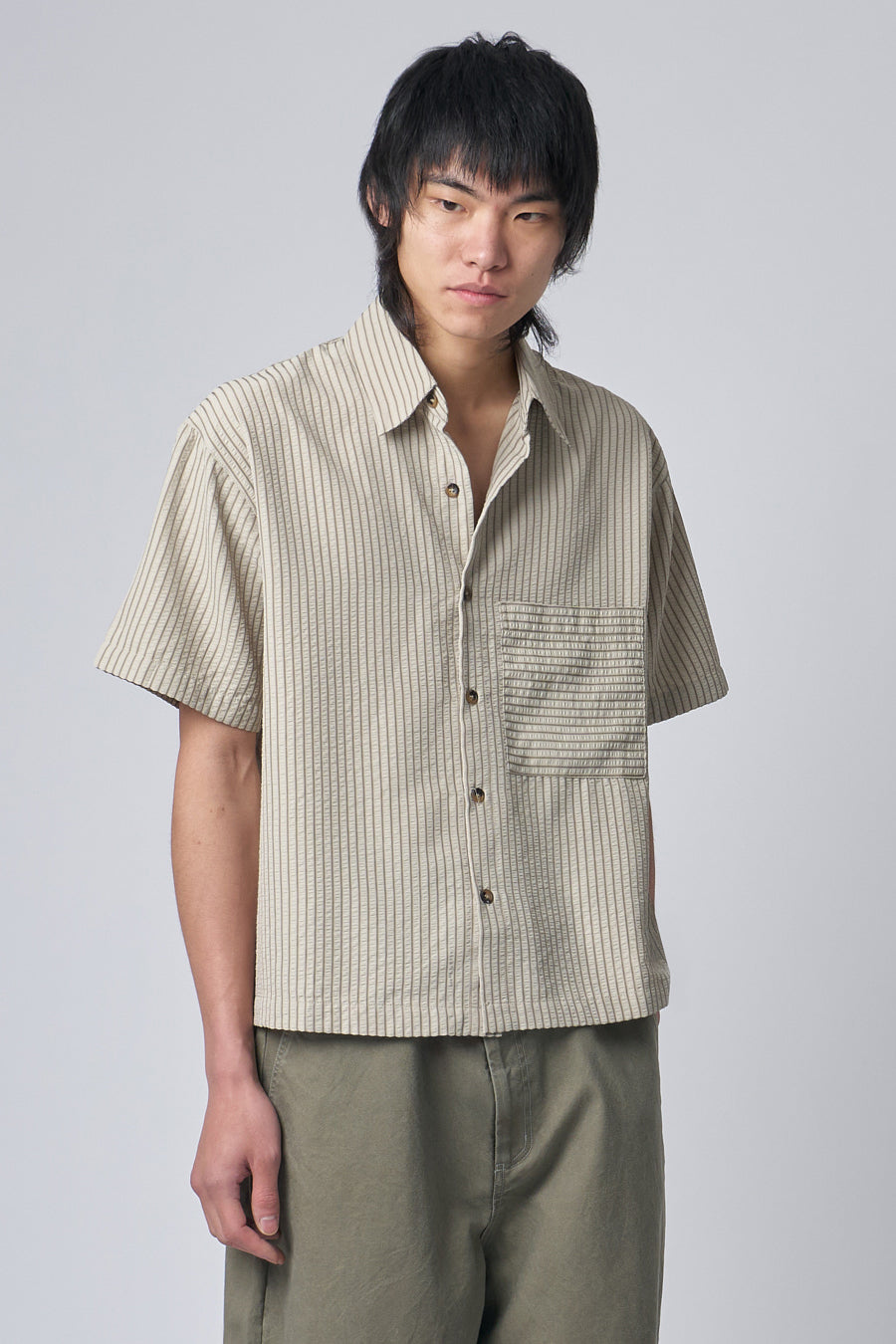 Candice - Tavern Short Sleeve Shirt - Green