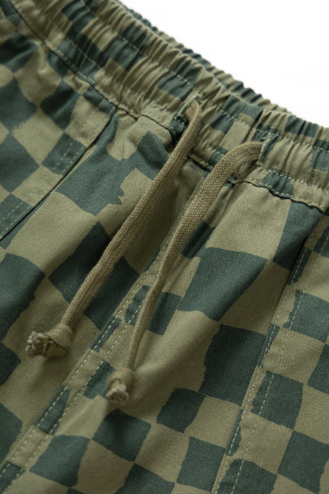 Service Works - Printed Chef Pants - Olive Checker