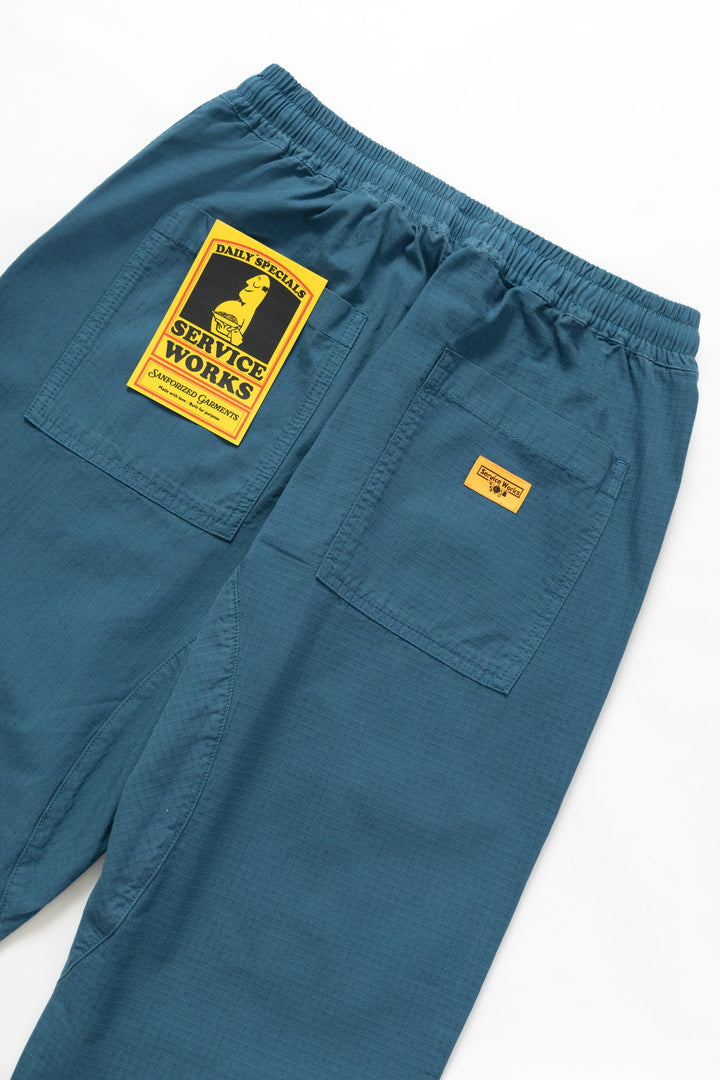 Service Works - Ripstop Chef Pants - Ocean