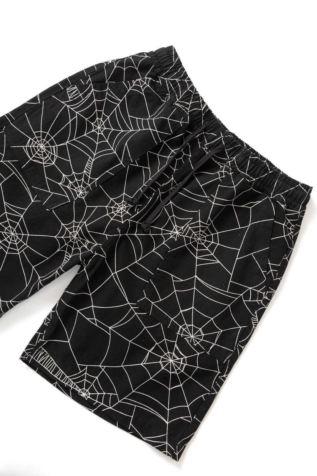 Service Works - Patterned Chef Shorts - Black Web