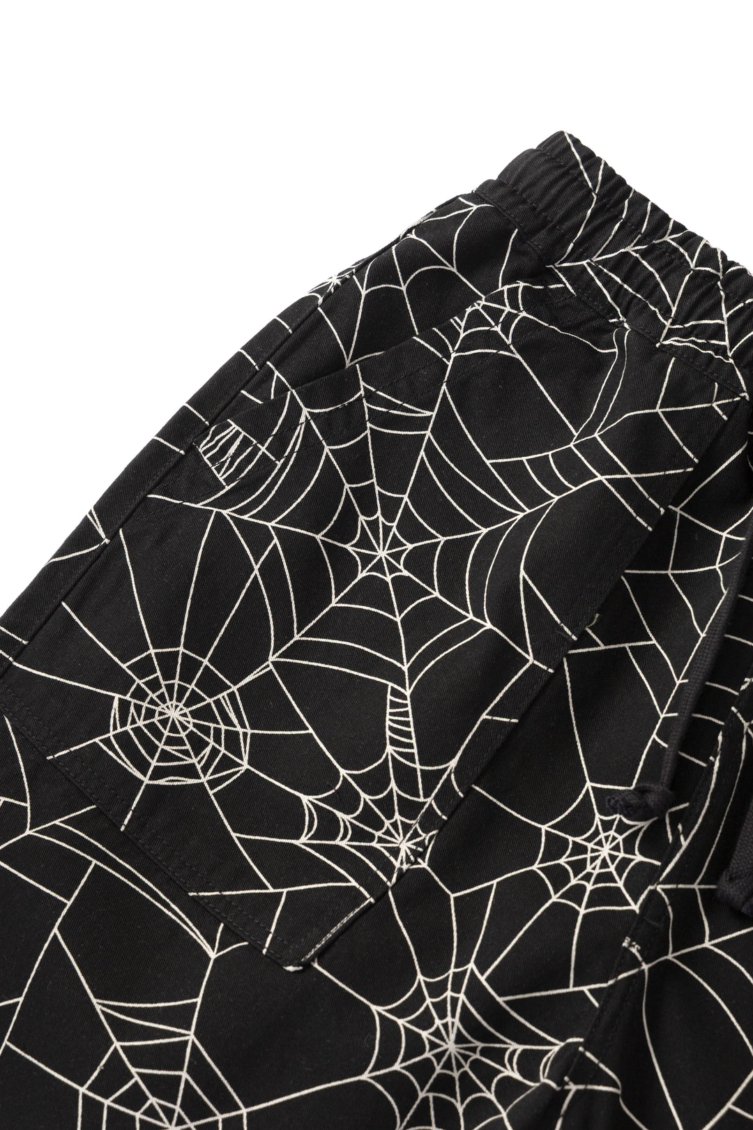 Service Works - Patterned Chef Shorts - Black Web