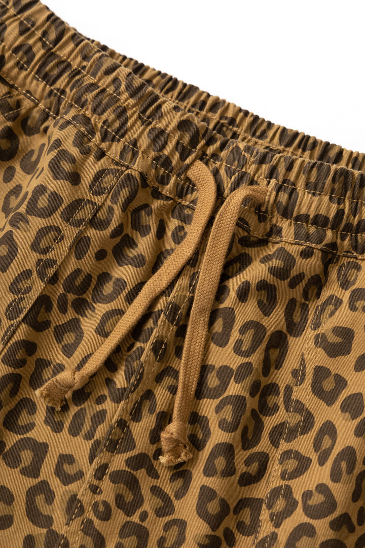 Service Works - Patterned Chef Shorts - Leopard