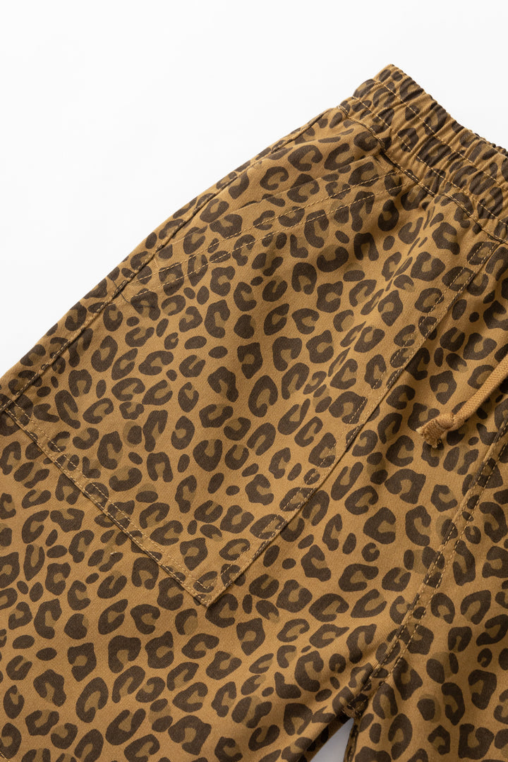 Service Works - Patterned Chef Shorts - Leopard