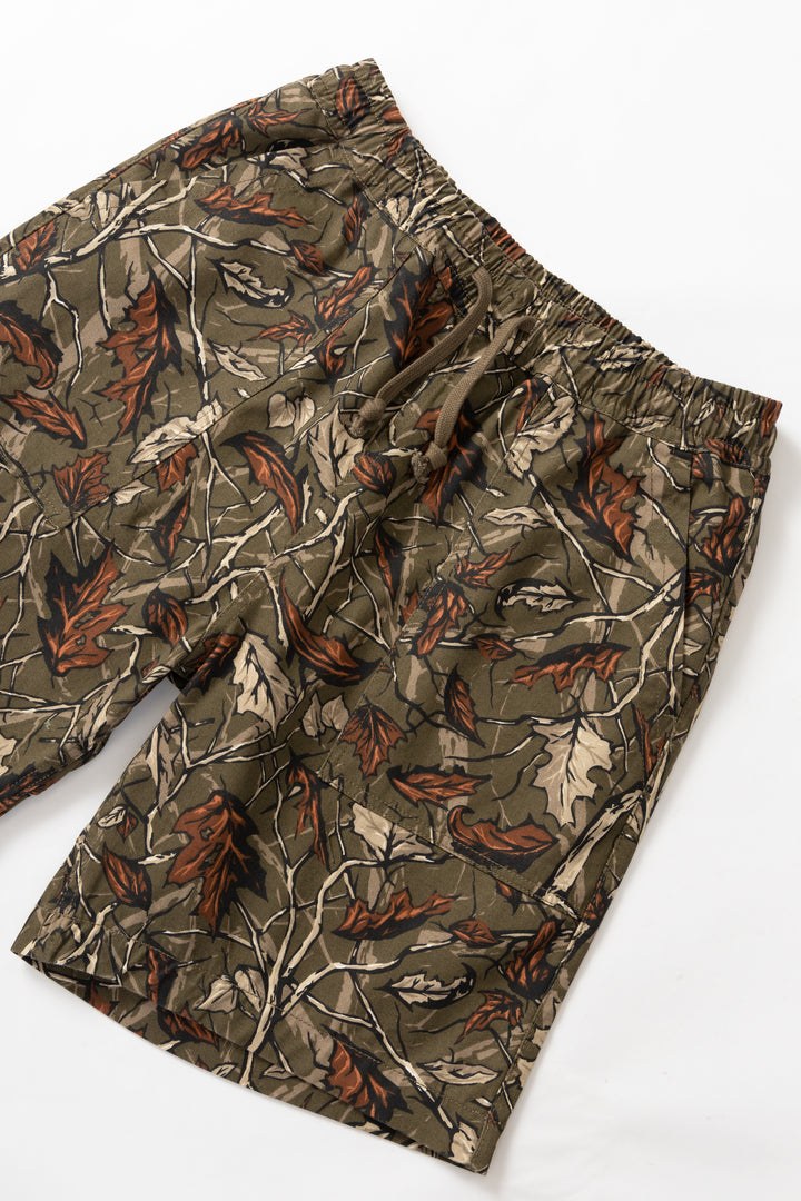 Service Works - Patterned Chef Shorts - Real Tree