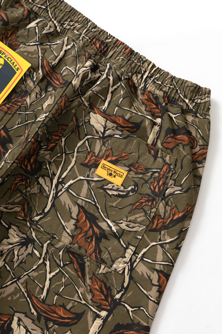 Service Works - Patterned Chef Shorts - Real Tree