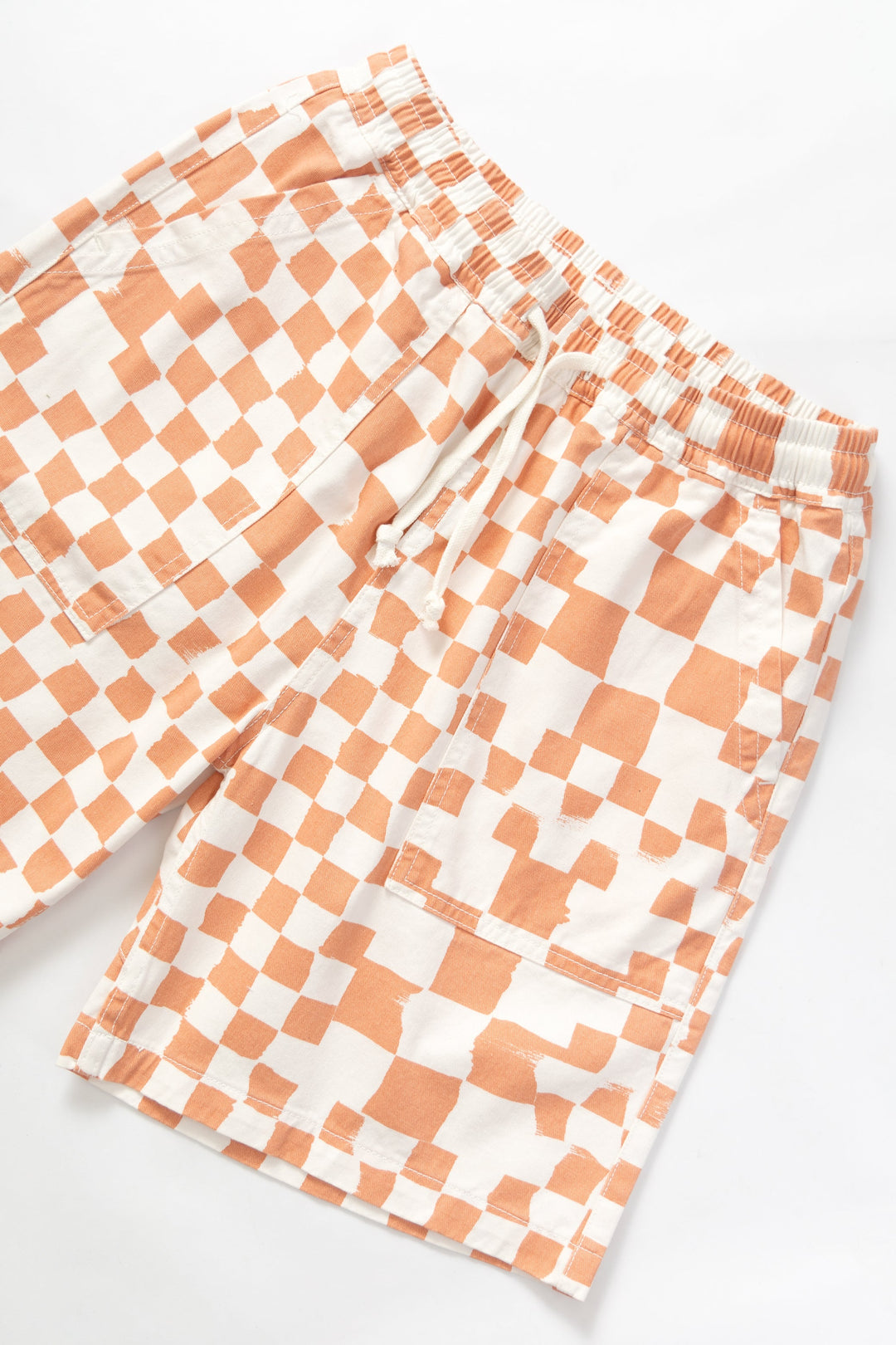 Service Works - Printed Chef Shorts - Salmon Checker