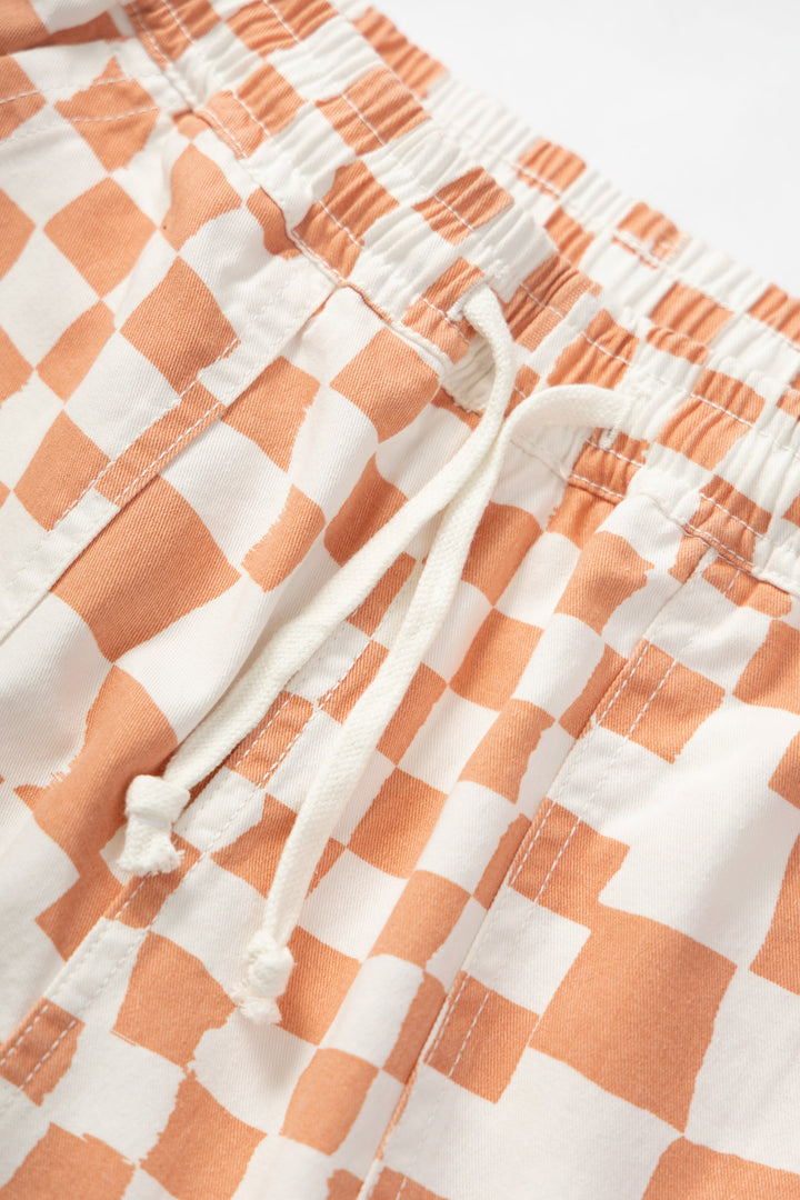Service Works - Printed Chef Shorts - Salmon Checker