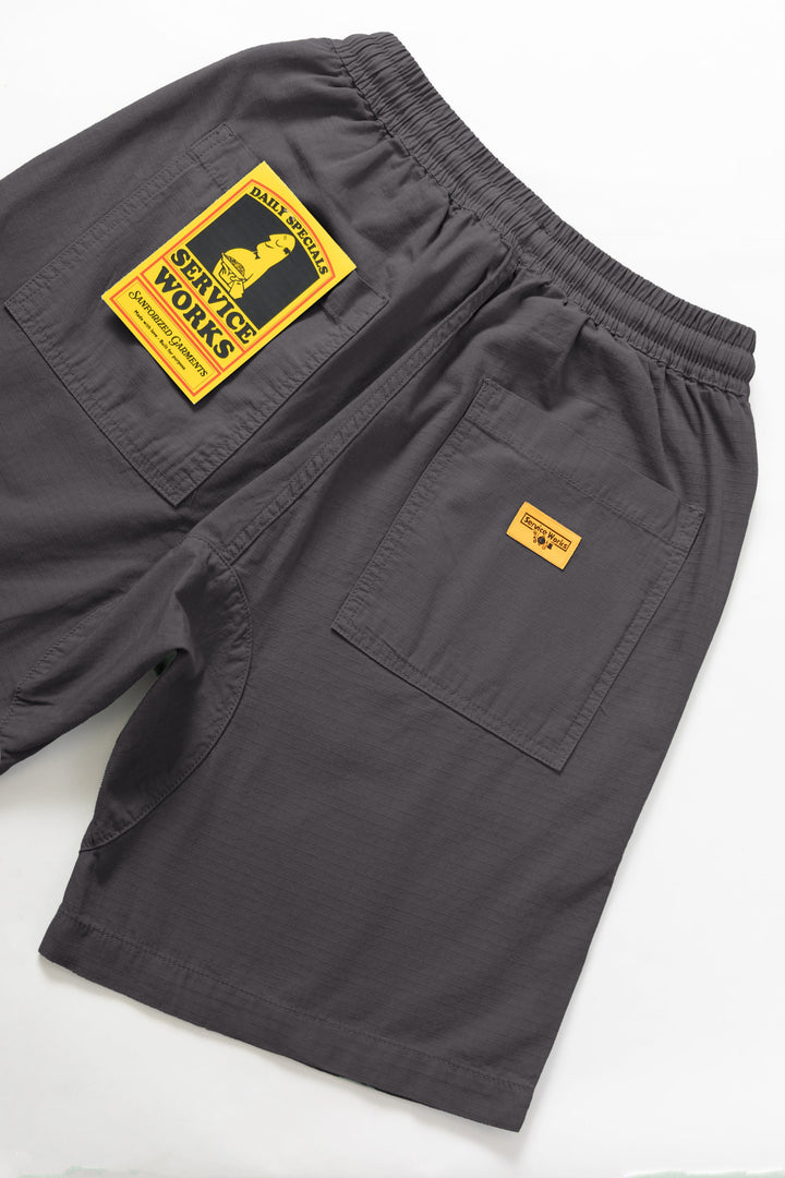 Service Works - Ripstop Chef Shorts - Washed Black