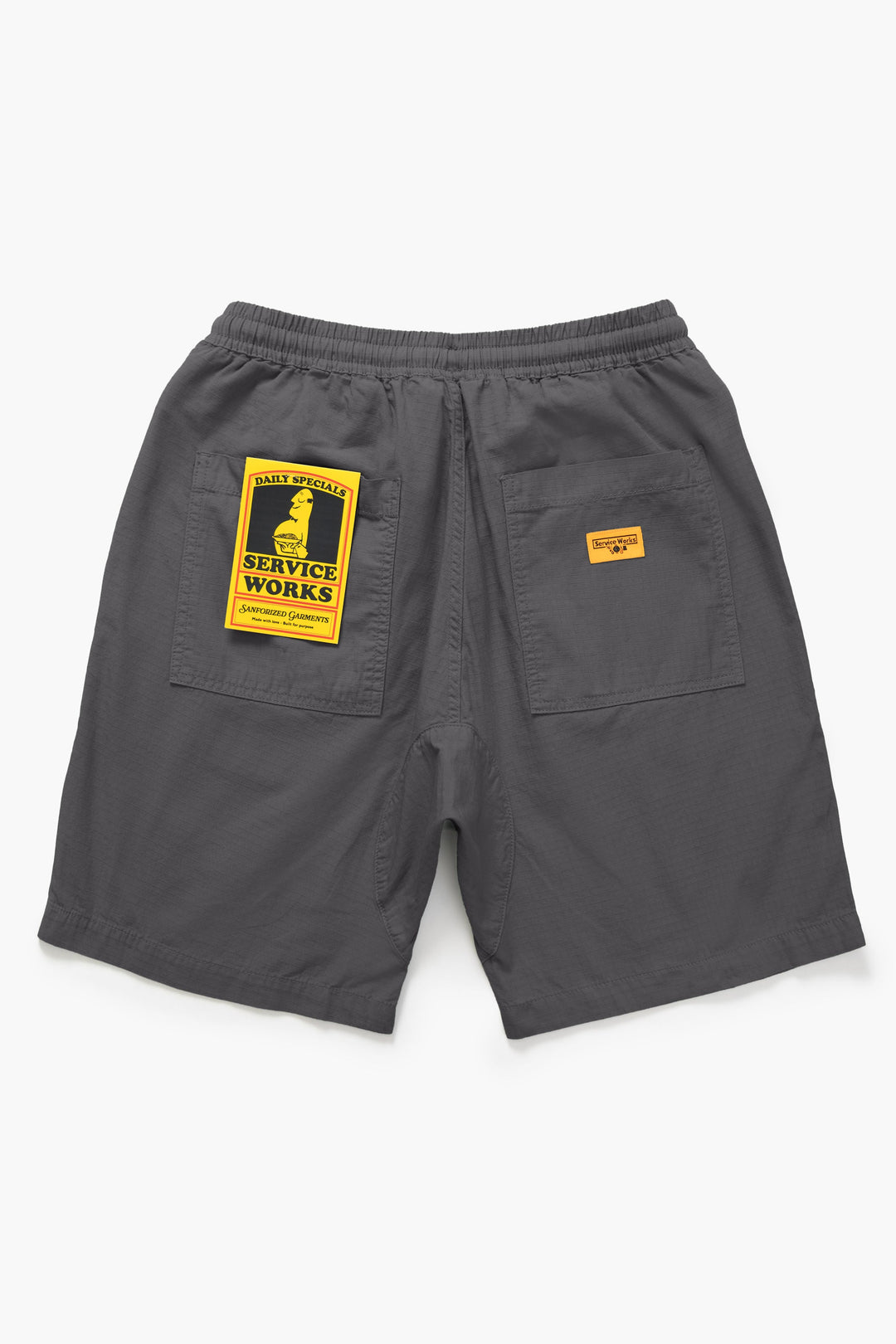 Service Works - Ripstop Chef Shorts - Washed Black