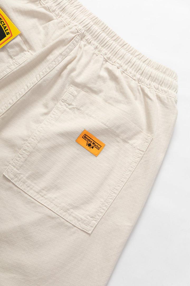 Service Works - Ripstop Chef Shorts - Bone