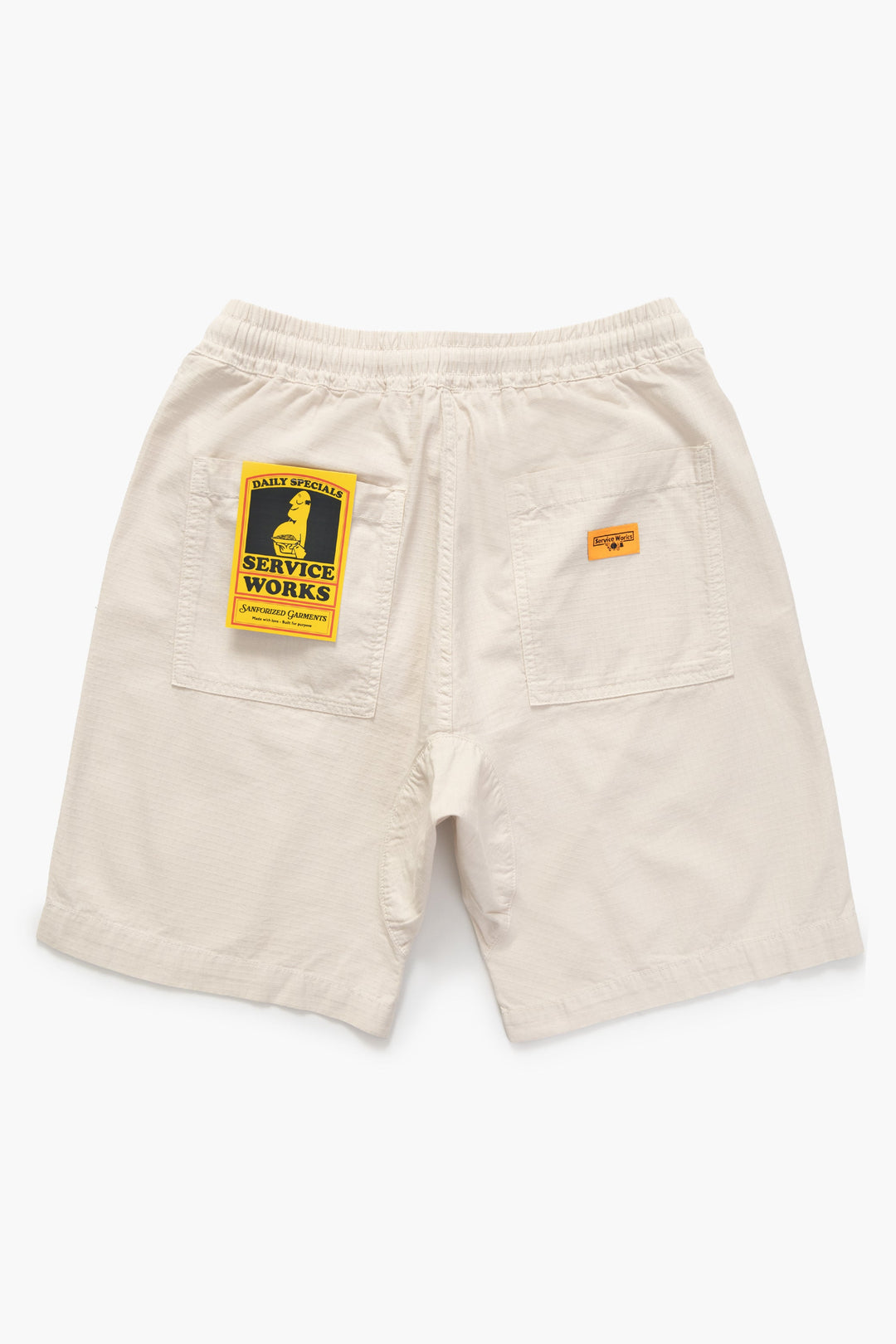 Service Works - Ripstop Chef Shorts - Bone