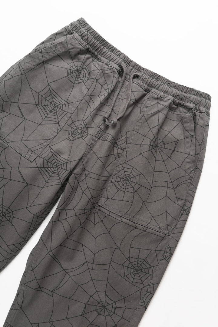 Service Works - Patterned Chef Pants - Grey Web