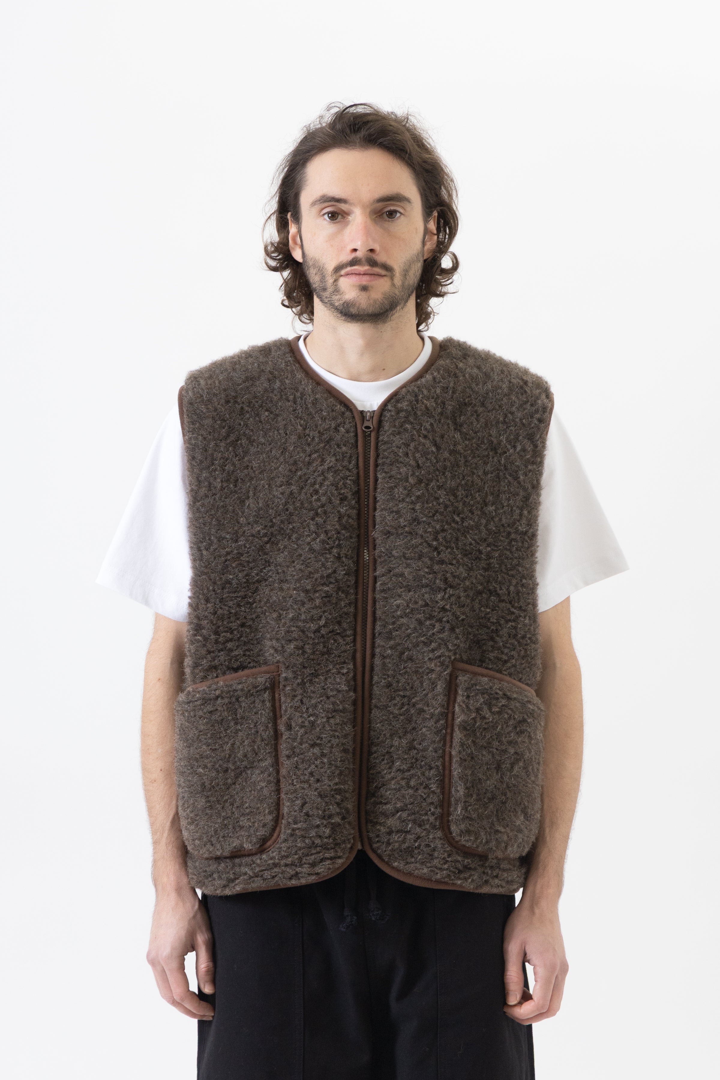 ベスト/ジレ I_am_official / quilting vest ops brown Men's Paddock Quilted Vest – Tom Beckbe