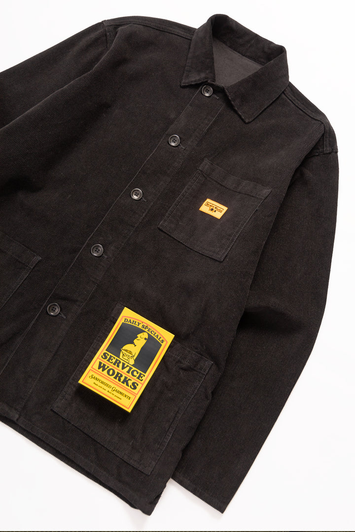 Service Works - Corduroy Chore Shirt - Black