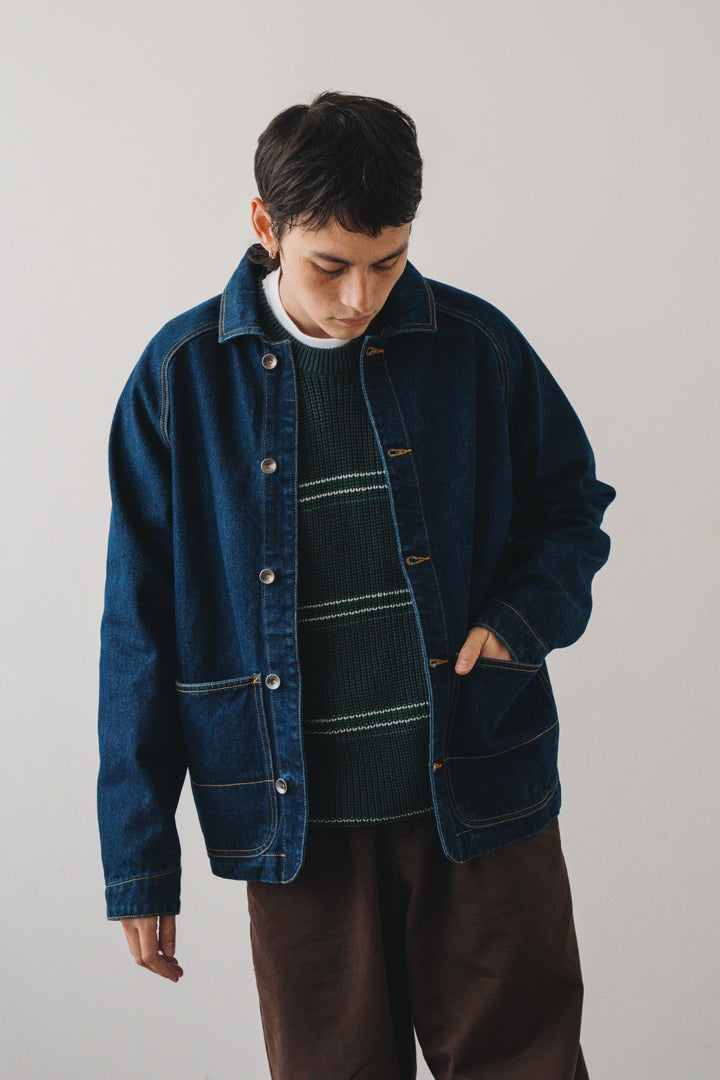 Blacksmith - Denim Coverall Jacket - One Wash