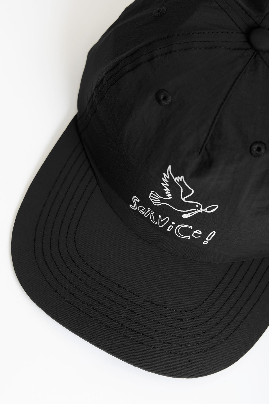 Service Works -  Nylon Dove Cap - Black