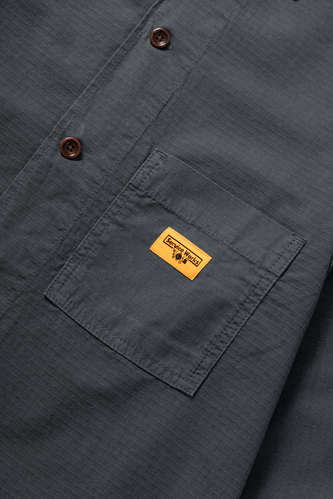 Service Works - Ripstop Front Of House Jacket - Washed Black
