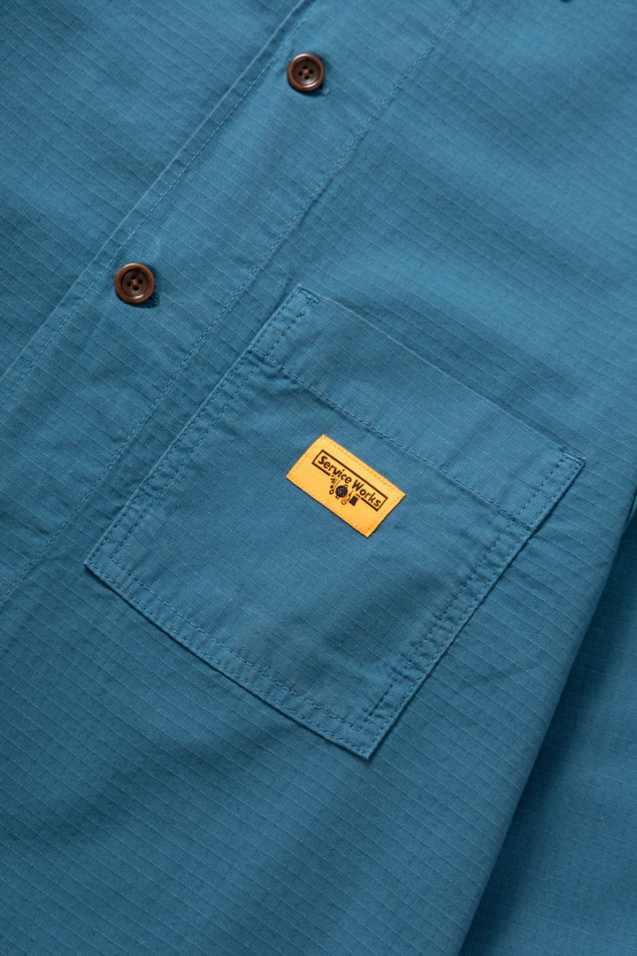 Service Works - Ripstop Front Of House Jacket - Ocean
