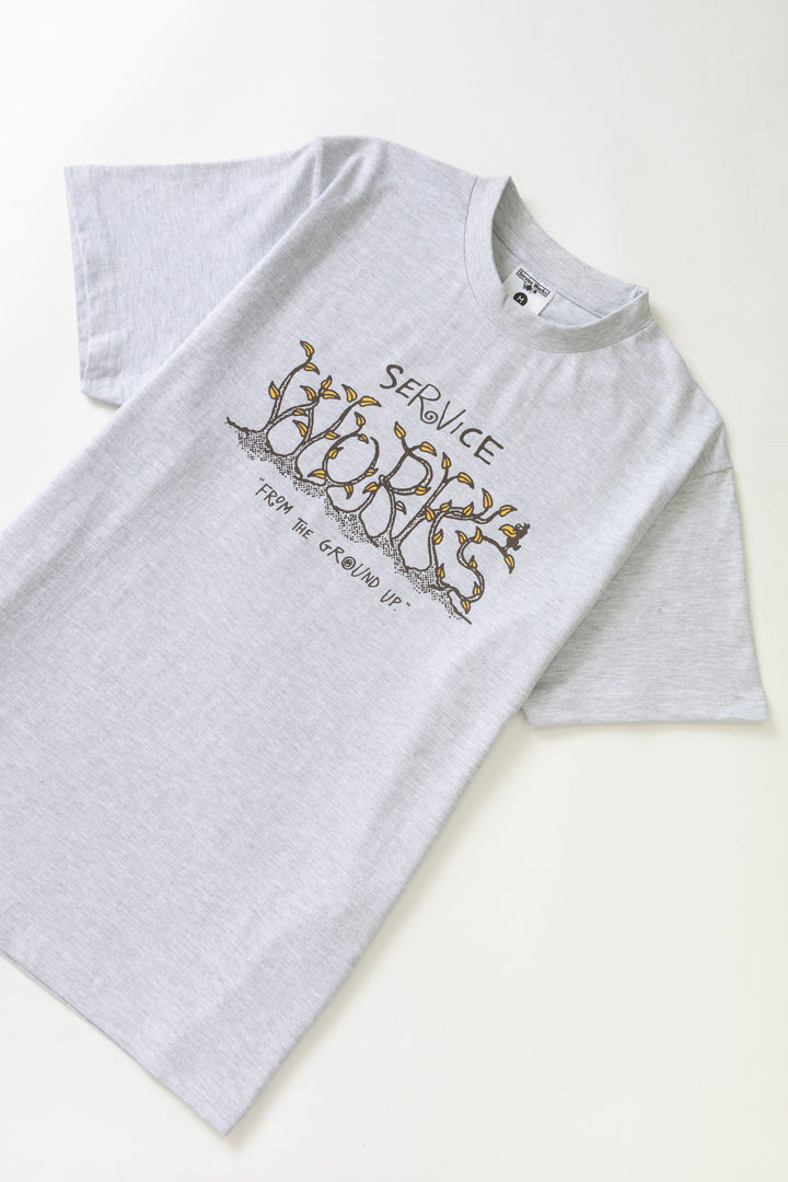 Service Works -  Ground Up Tee - Ash