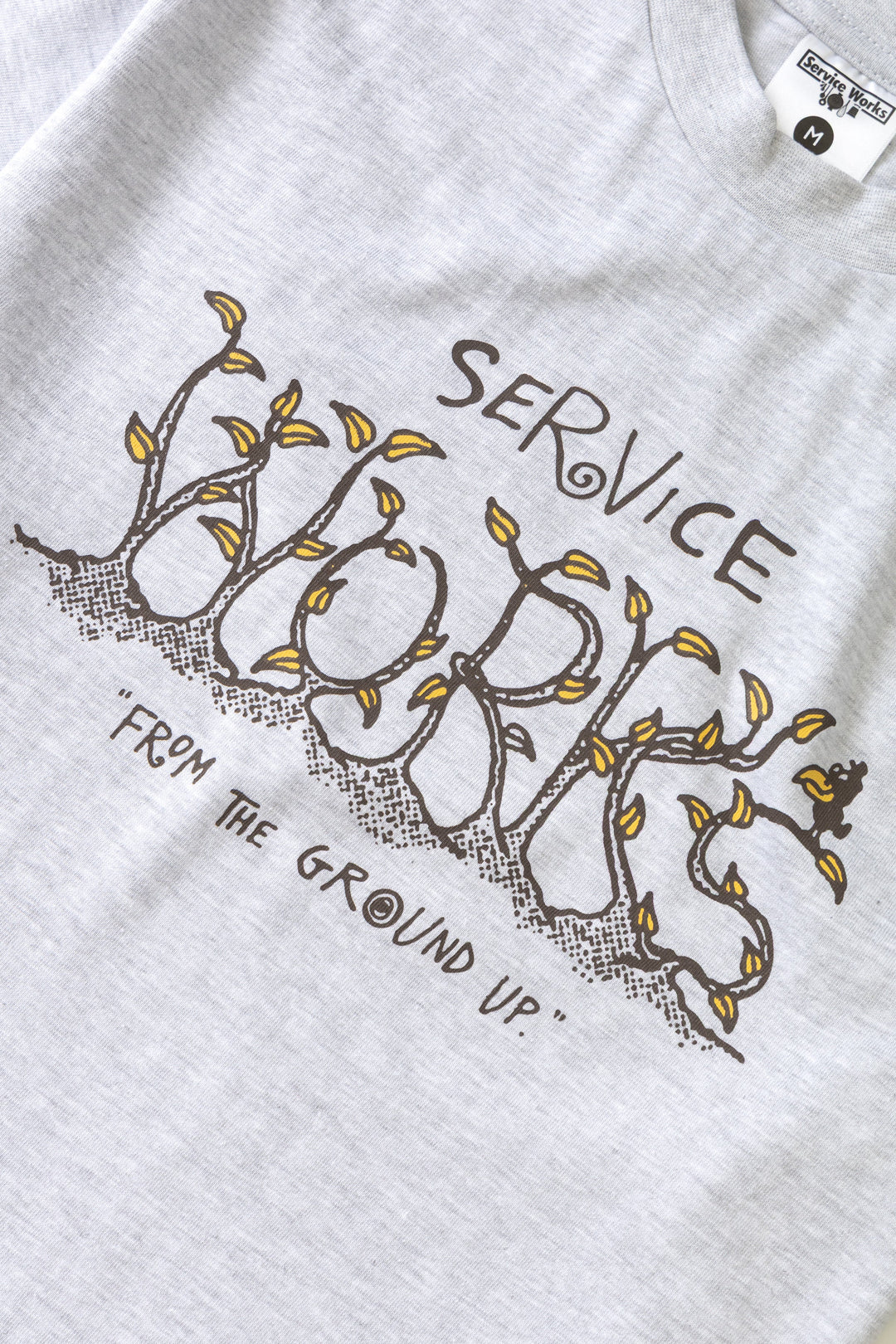 Service Works -  Ground Up Tee - Ash
