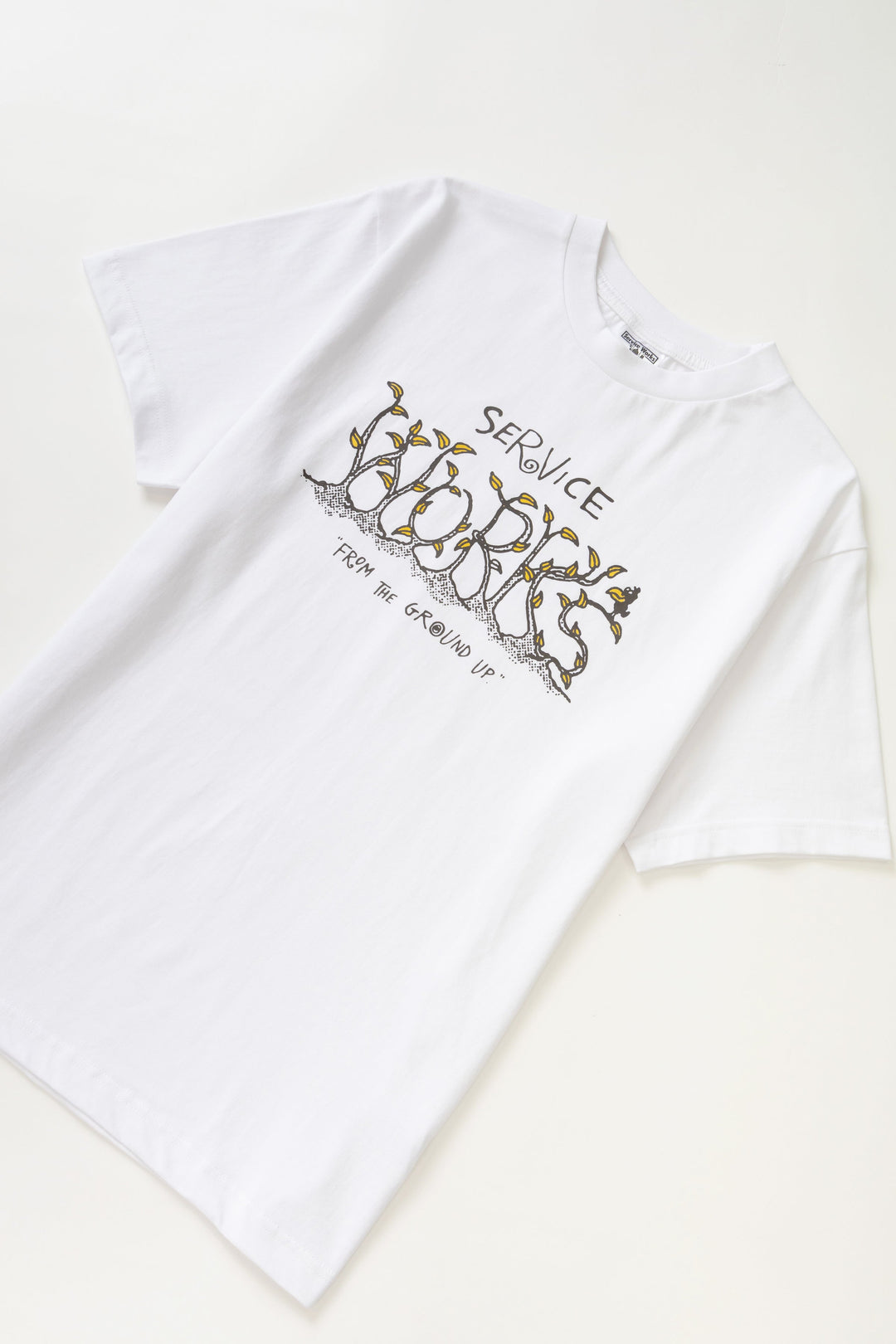Service Works -  Ground Up Tee - White