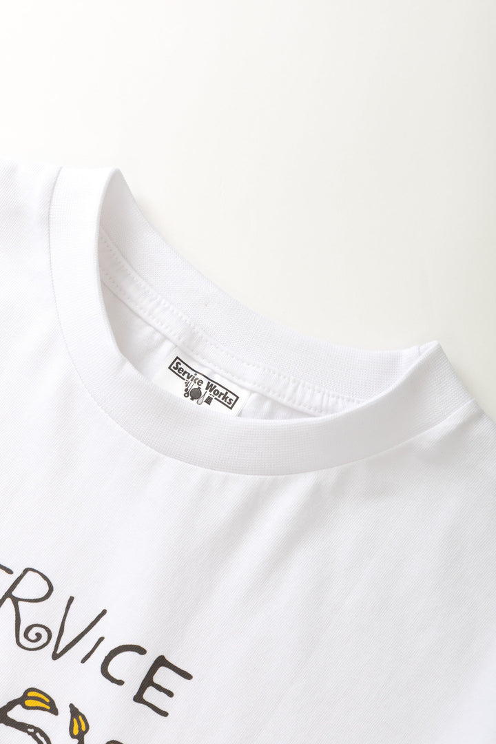 Service Works -  Ground Up Tee - White