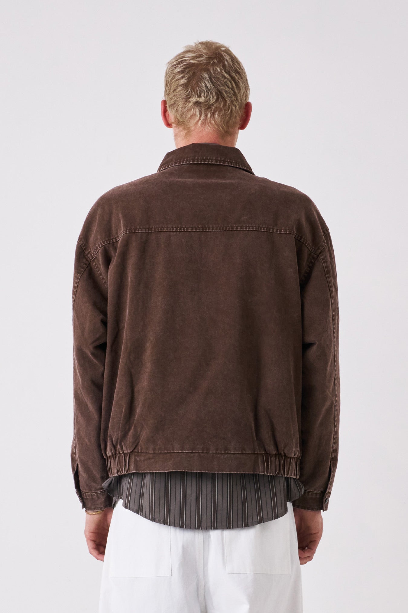 Candice - Earth Washed Jacket - Brown – Blacksmith Store