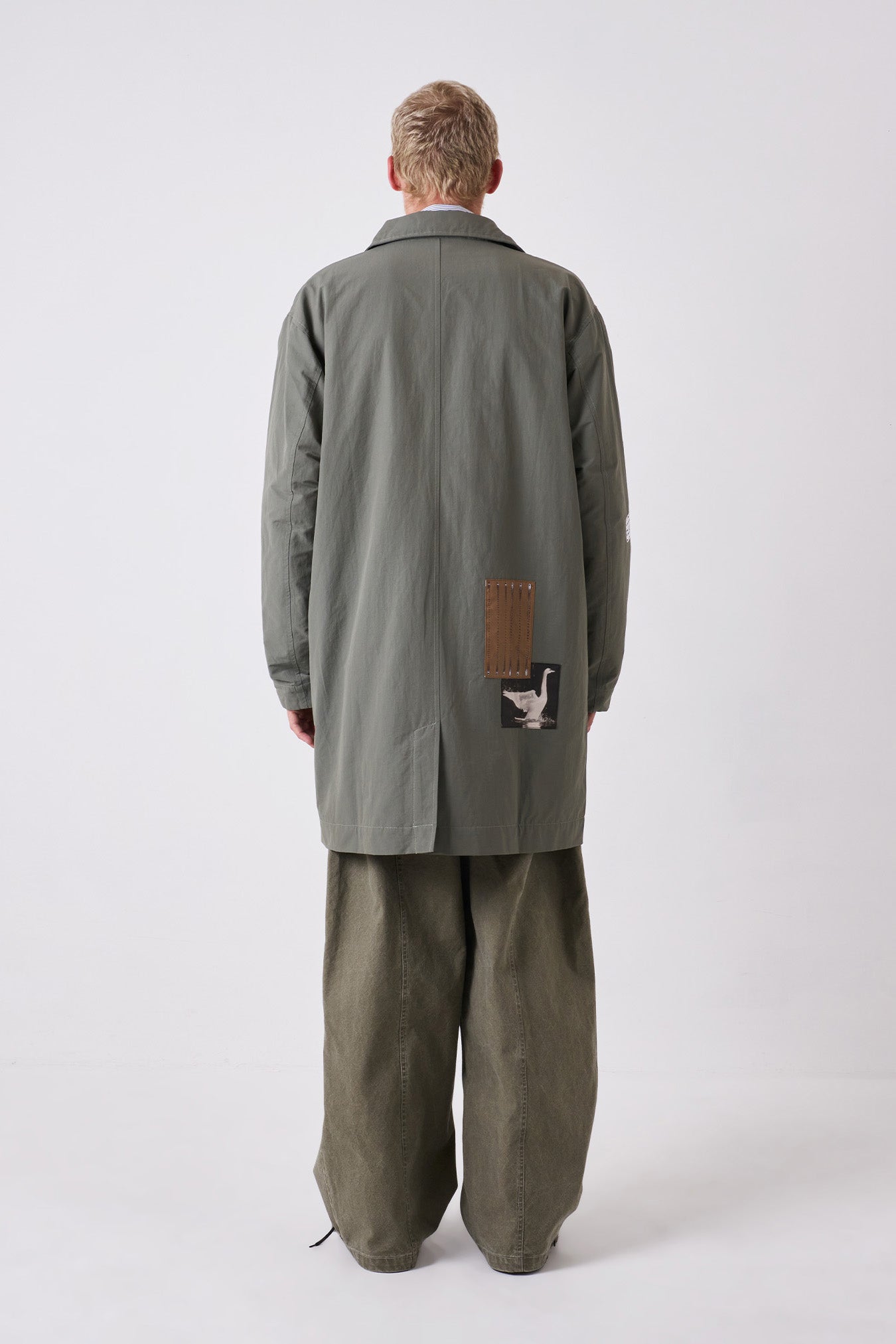 Candice - Clarke Patch Mac Coat - Sage – Blacksmith Store
