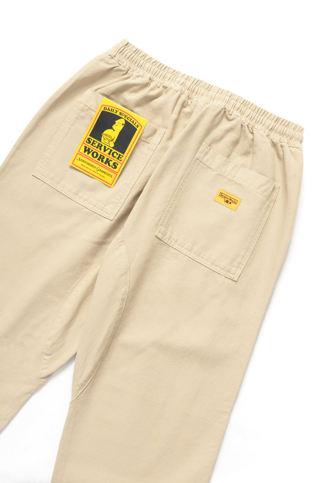 Service Works - Classic Chef Pants - Pale Khaki