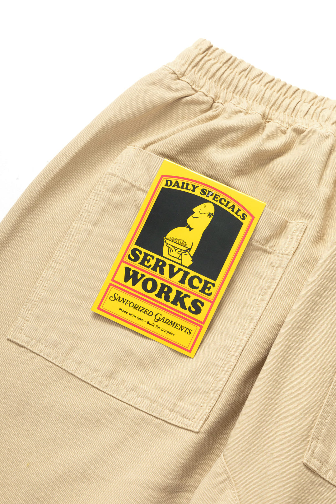 Service Works - Classic Chef Pants - Pale Khaki