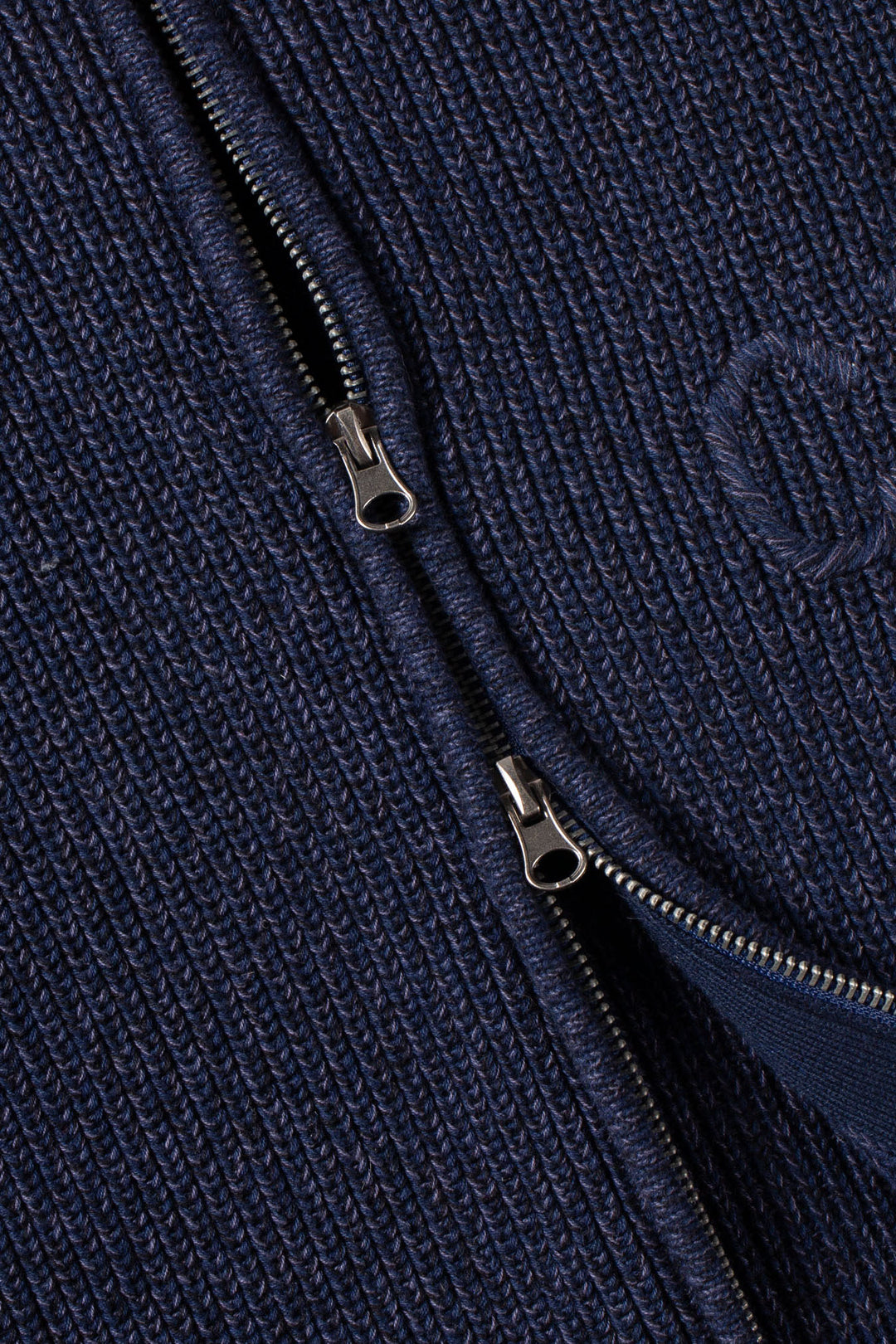 Candice - Wolfe Zip Knit - Navy