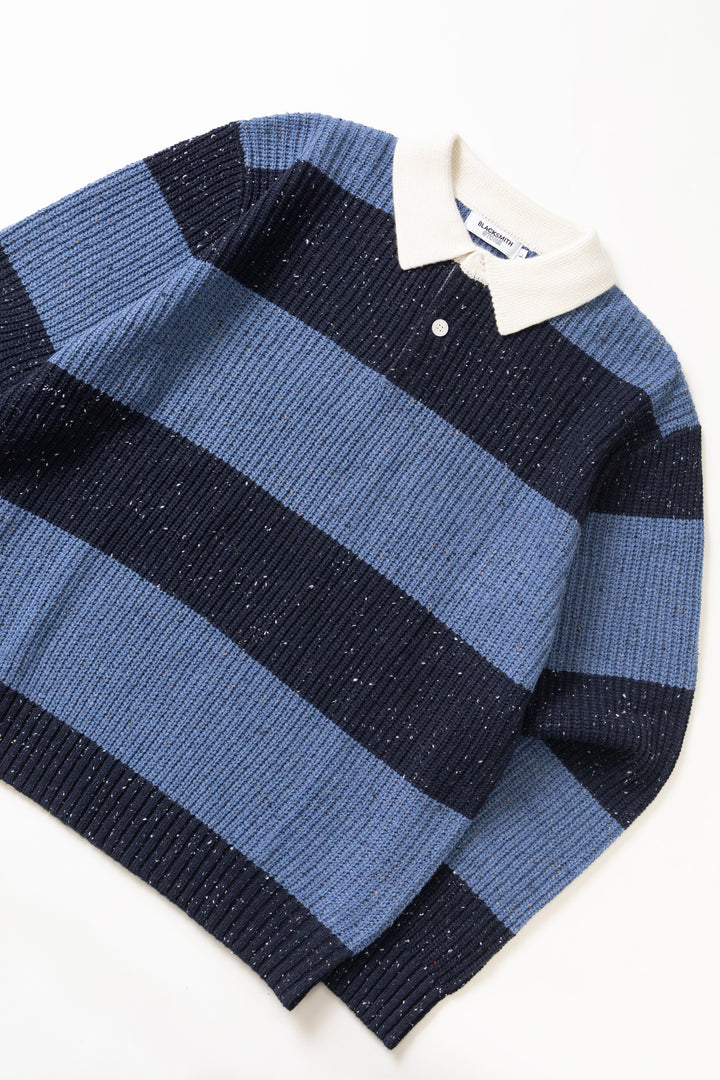 Blacksmith - Knitted Rugby - Blue