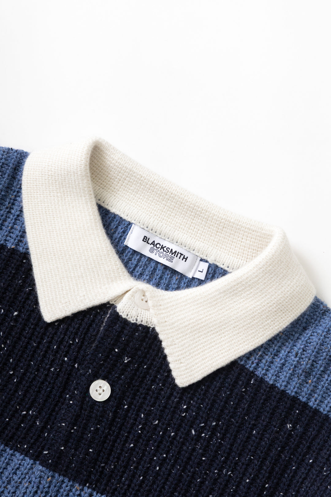 Blacksmith - Knitted Rugby - Blue