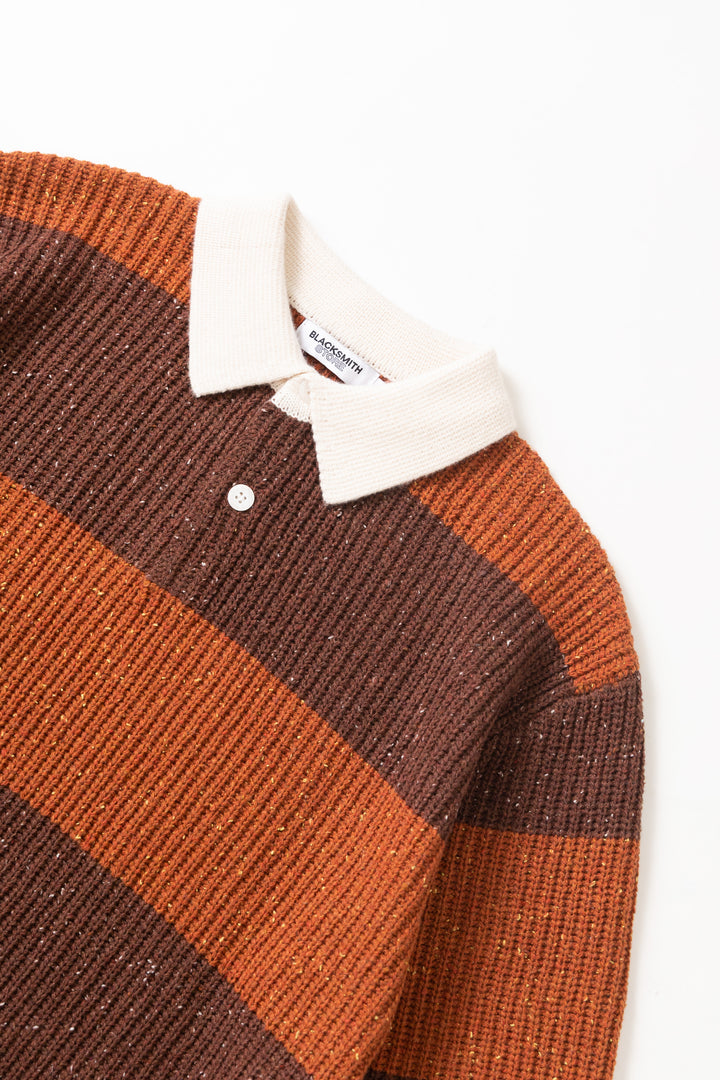 Blacksmith - Knitted Rugby - Ginger