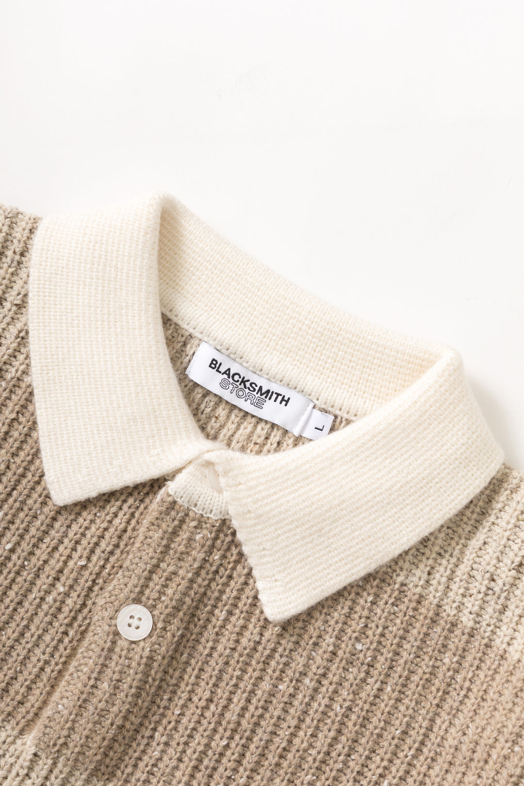 Blacksmith - Knitted Rugby - Natural