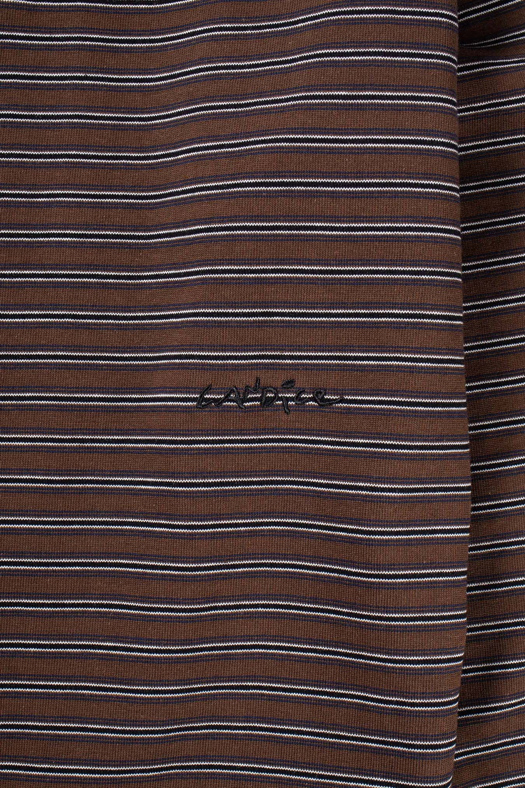 Candice - Kerferd Striped LS Tee - Brown