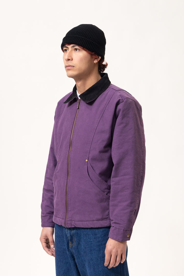 Blacksmith - Lined Work Jacket - Purple