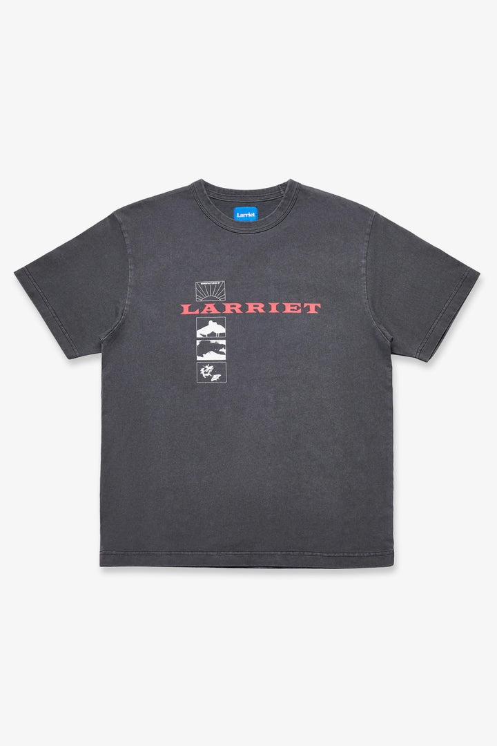 Larriet - Wings Tee - Used Black