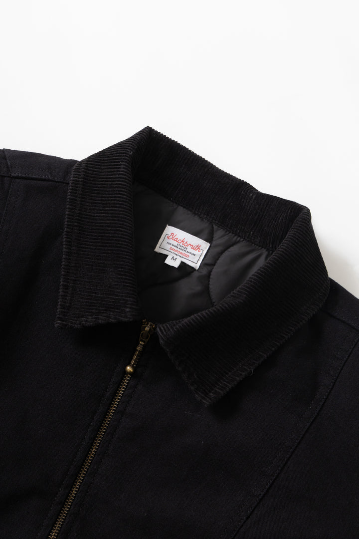 Blacksmith - Lined Work Jacket - Black