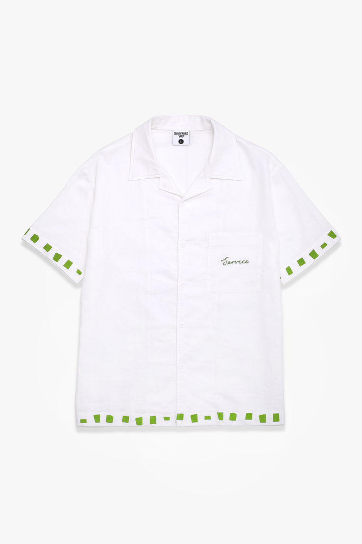 Service Works - Linen Resort Shirt - White