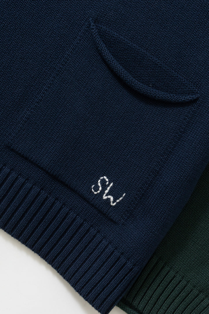 Service Works - Mock Smock Sweater - Tricolour