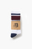 Blacksmith - Ringer Socks Three Pack - White