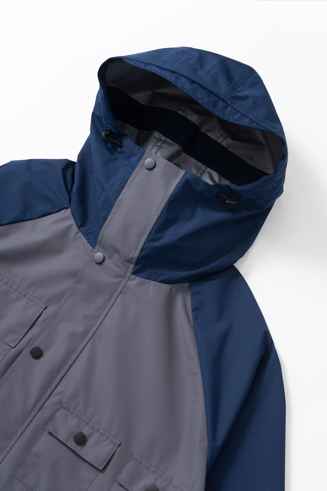 Navy Shell Jacket Design Blacksmith - Multi Pocket Shell Jacket - Navy/Grey – Blacksmith Store